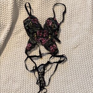 Victoria's Secret Black Lace Lingerie